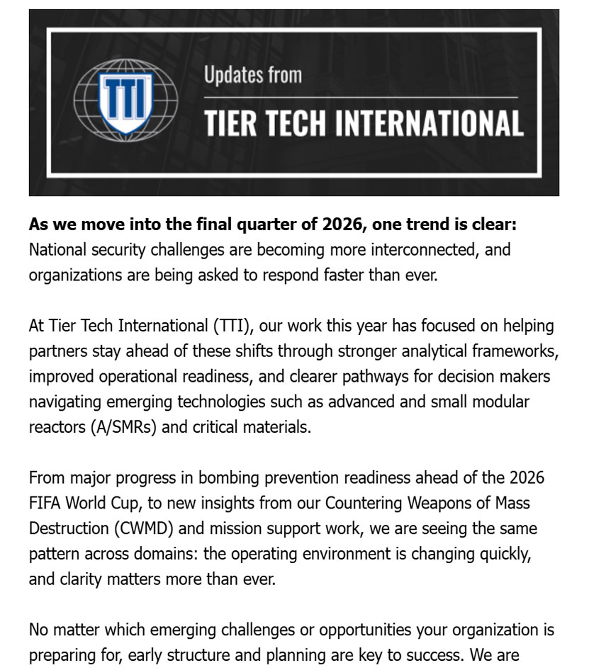 tier-tech-q4-2026-image a screenshot of the New Year (2026) newsletter for Tier Tech International